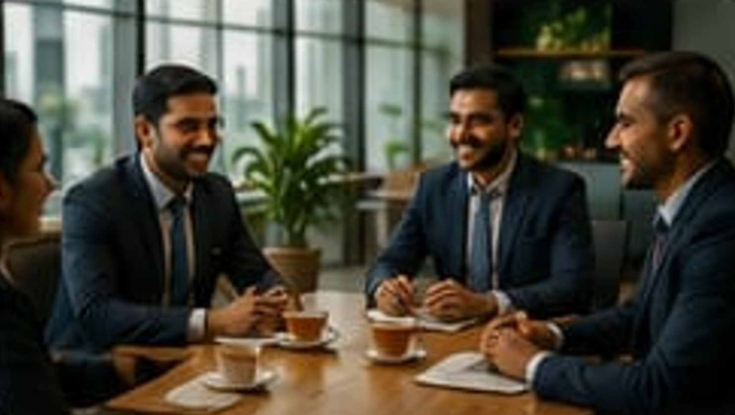 Business Meeting Tea Break